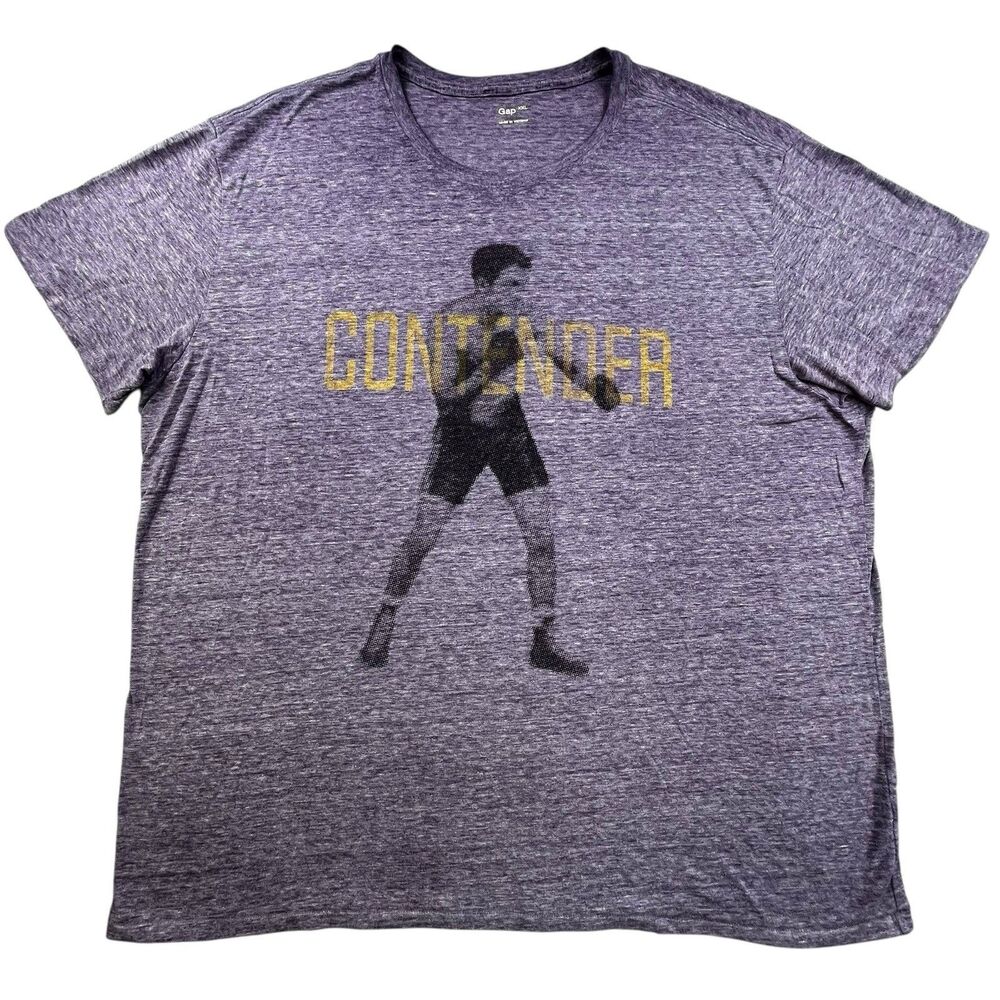 Gap Muhammad Ali T-Shirt XXL Contender Boxing Graphic Tee Short Sleeve
